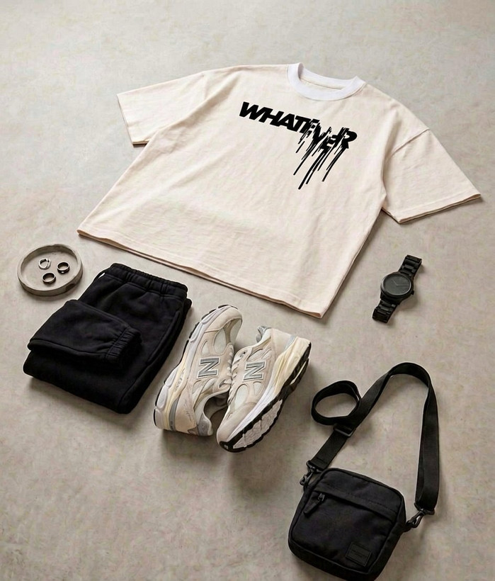 تیشرت طرح وارداتیWhatever-سوپرنخ-۲۳٪تخفیف