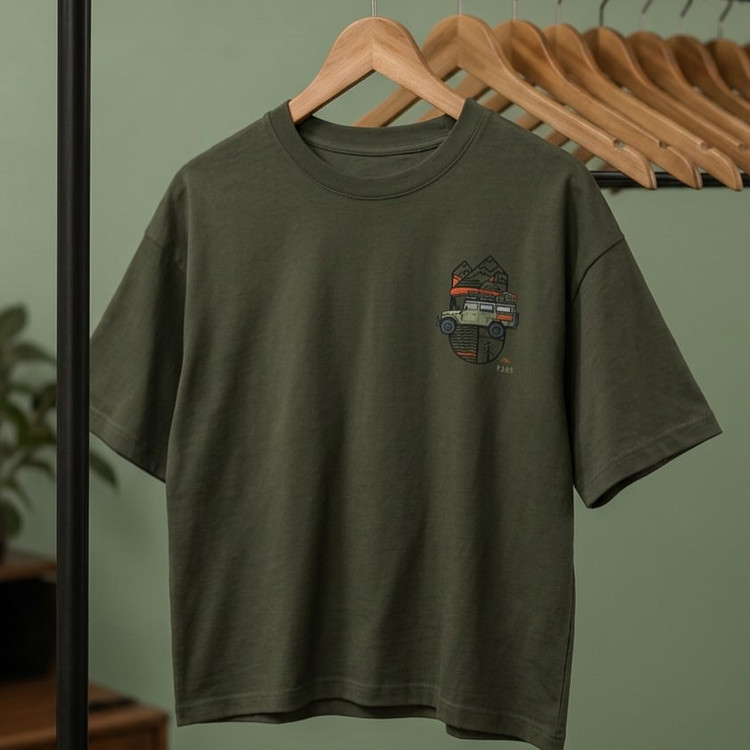 تیشرت مخصوص تویوتاسوارا-عاشقان کمپینگ-پارچه تمام نخ-۲۵%تخفیف